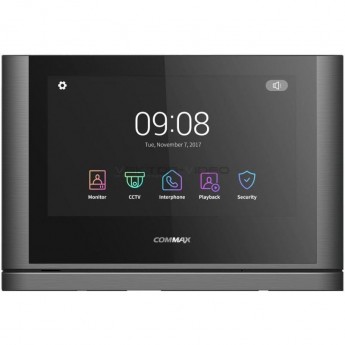 Абонентский монитор COMMAX CDV-704MF Grey Black Smog Абонентский монитор COMMAX CDV-704MF Grey Black Smog