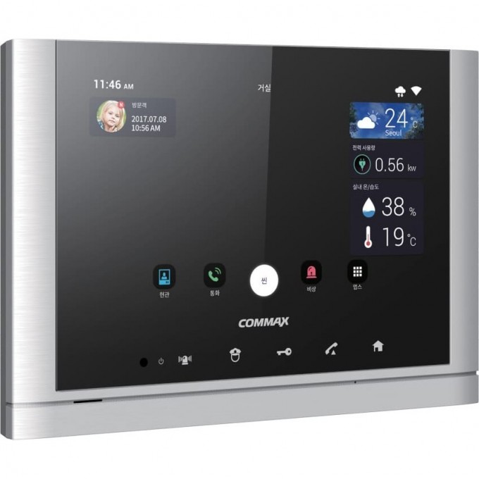 Абонентский монитор COMMAX CMV-70MX/XL Metalo Grey