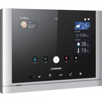 Абонентский монитор COMMAX CMV-70MX/XL Темное серебро Абонентский монитор COMMAX CMV-70MX/XL Темное серебро